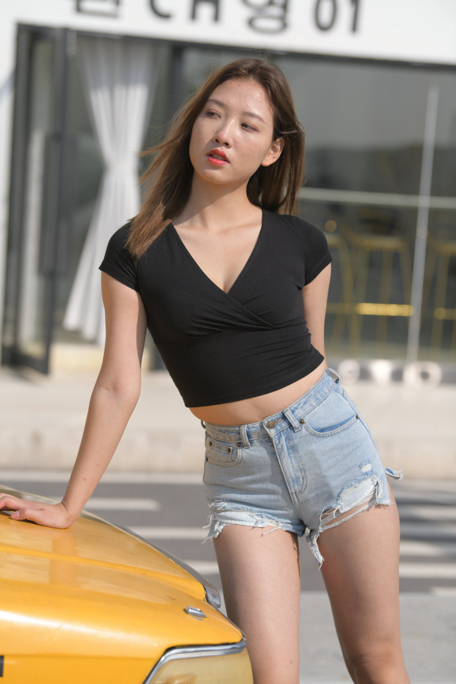 精选街拍视频 No.4819 红石摄影作品 牛仔热裤 [751P1V-20.0GB]