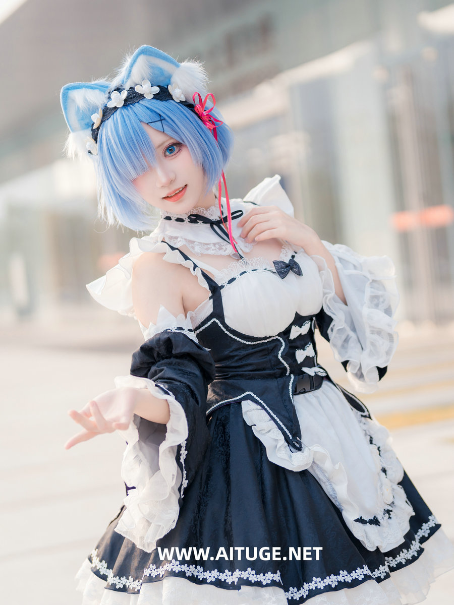 花柒Hana - 萤火虫动漫嘉年华 猫猫蕾姆 [107P1V-889MB]