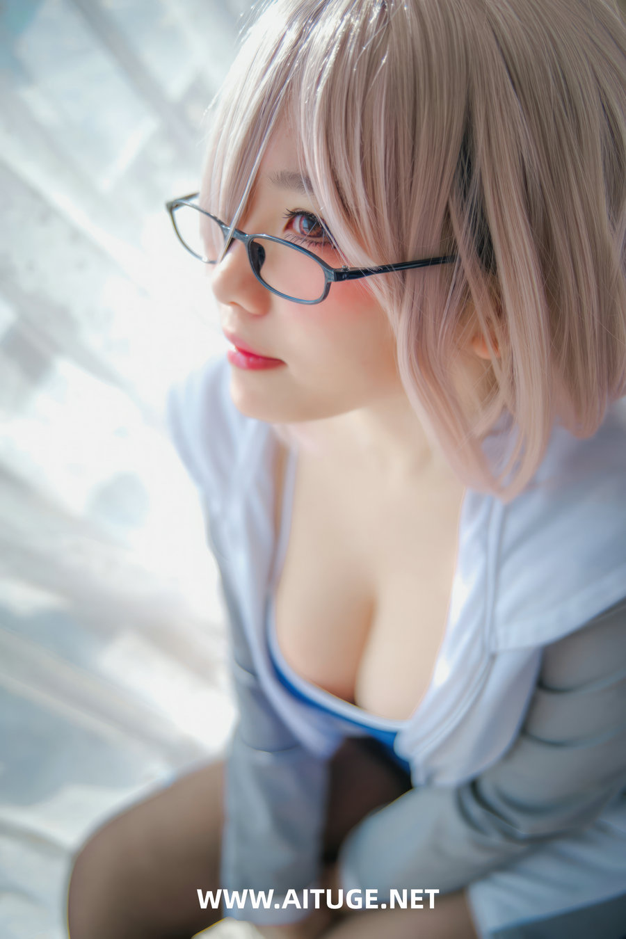 阿半今天很开心 - FGO 玛修 同人体操服 [20P-162MB]